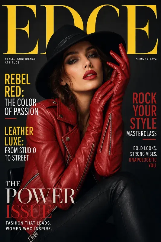 Editorial Beauty Magazine Covers