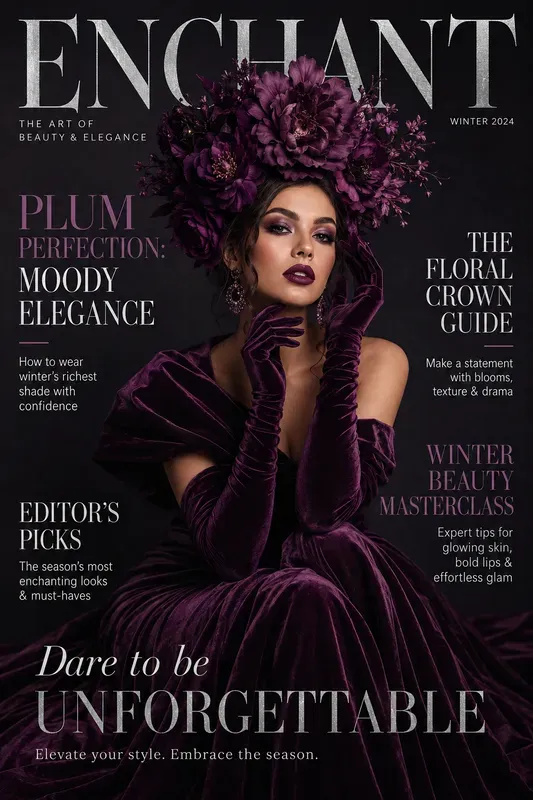 Editorial Beauty Magazine Covers