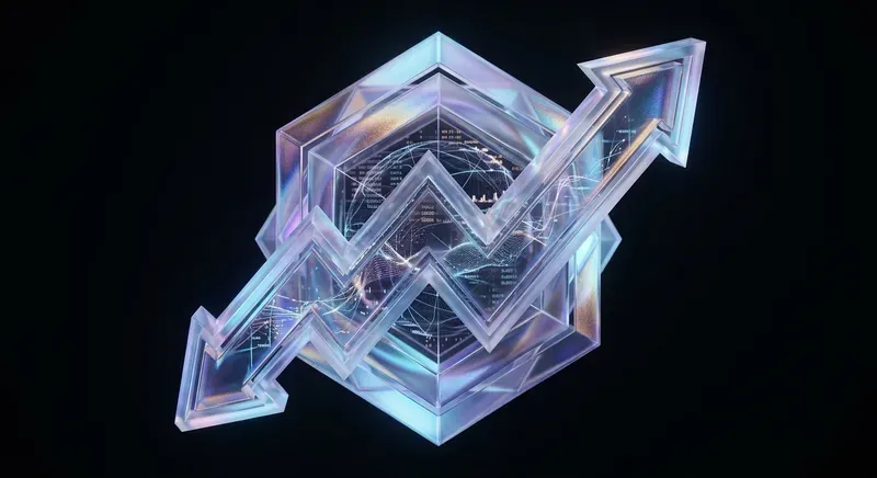 Avantgarde Glassmorphism Polyhedral Fins