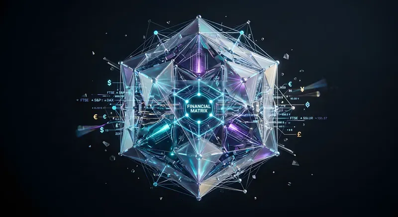 Avantgarde Glassmorphism Polyhedral Fins
