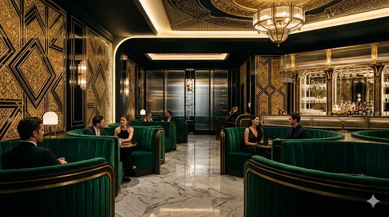 Cafe Interior Wallpaper Designs