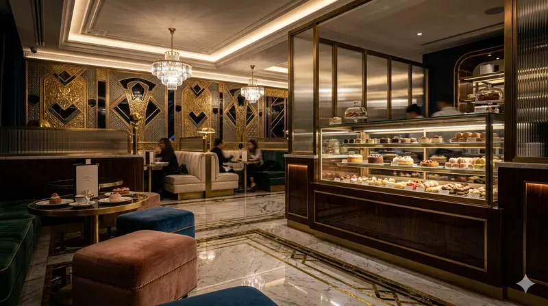 Cafe Interior Wallpaper Designs