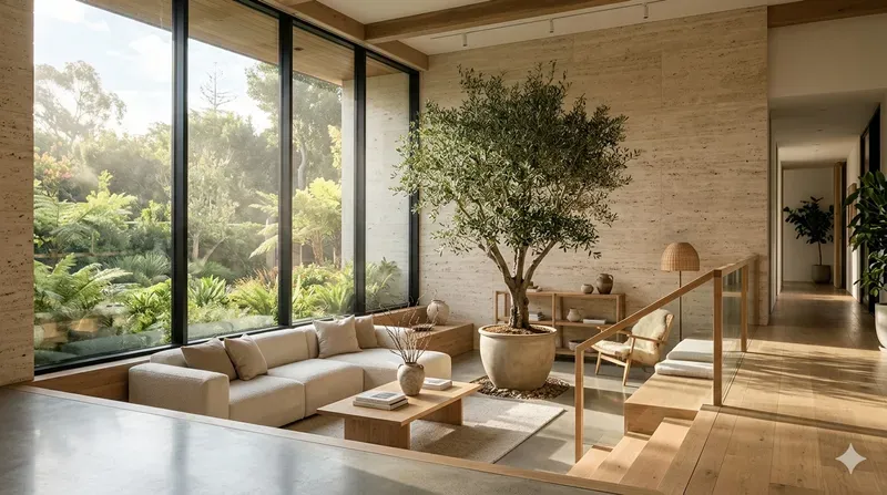 Hyperrealistic Biophilic Interior Designs