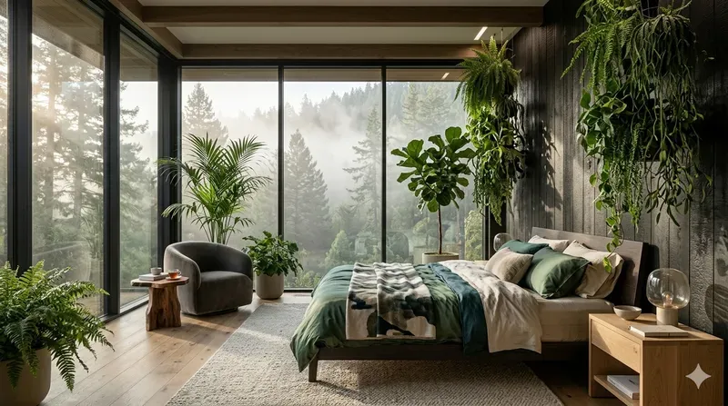 Hyperrealistic Biophilic Interior Designs