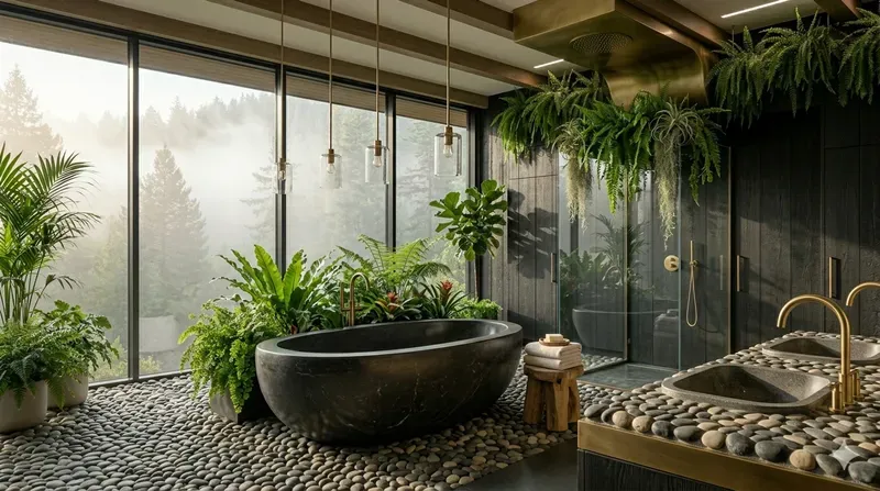 Hyperrealistic Biophilic Interior Designs