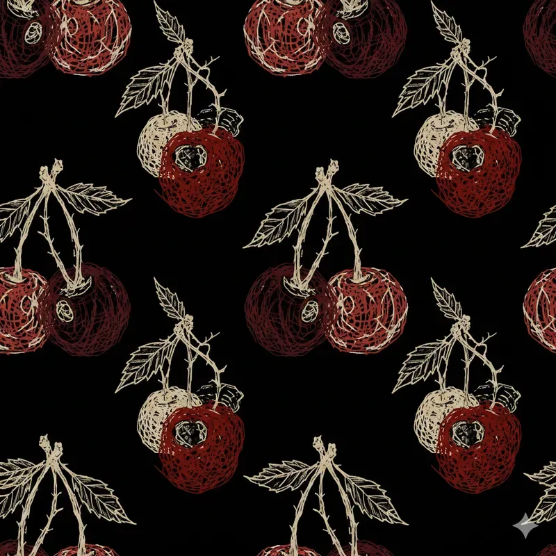 Gothic Hand Drawn Seamless Patterns