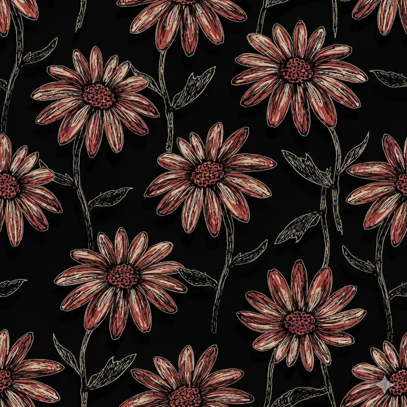 Gothic Hand Drawn Seamless Patterns