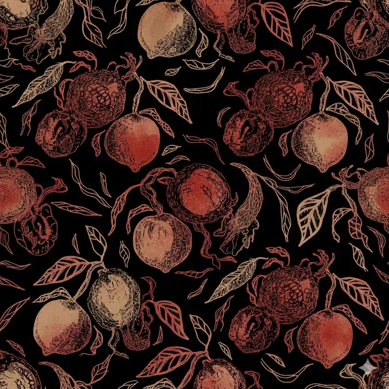 Gothic Hand Drawn Seamless Patterns