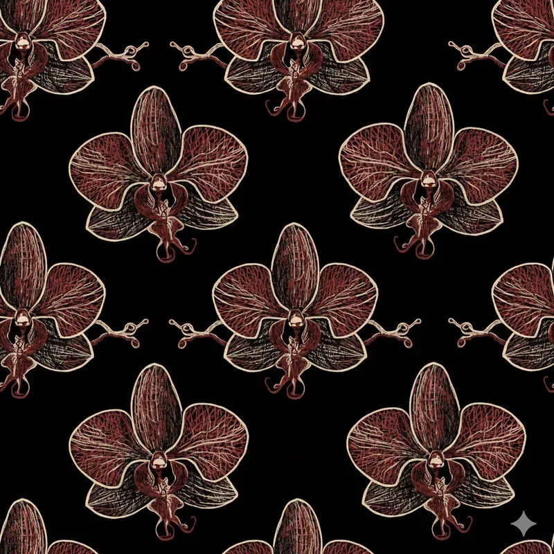 Gothic Hand Drawn Seamless Patterns