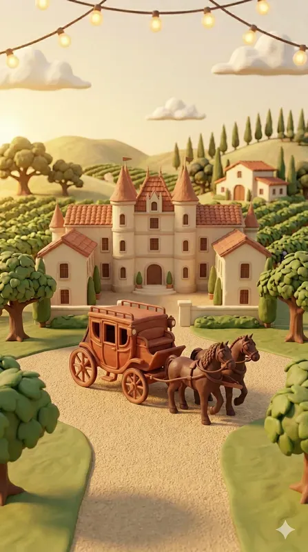 3D Claymation Summer Holidays Napa Valley