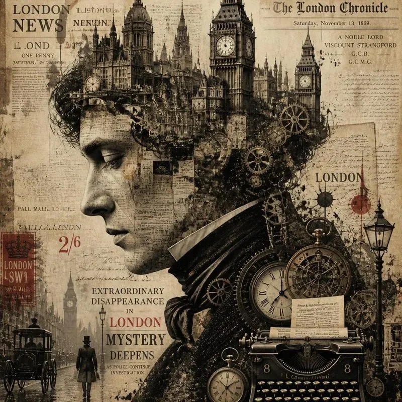 Surreal Newspaper Time Collages