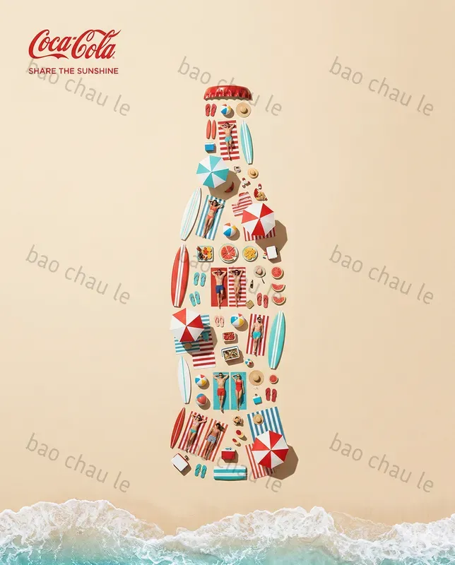 Soda Brand Beach Bottles
