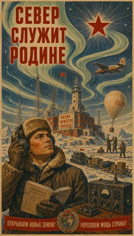 Vintage Soviet Poster Series
