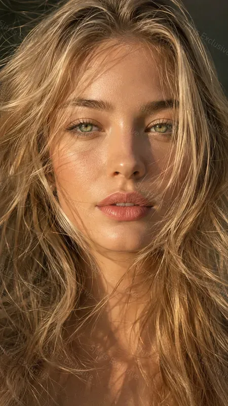 Cinematic Sunlit Model Portraits