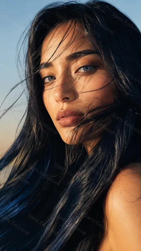 Cinematic Sunlit Model Portraits