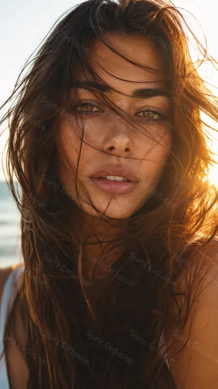 Cinematic Sunlit Model Portraits