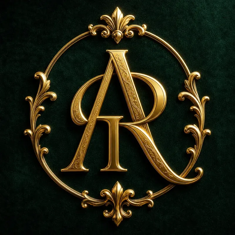 Luxury Gold Monogram Logos