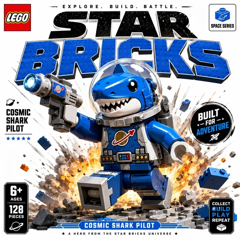 Epic Lego Character Posters