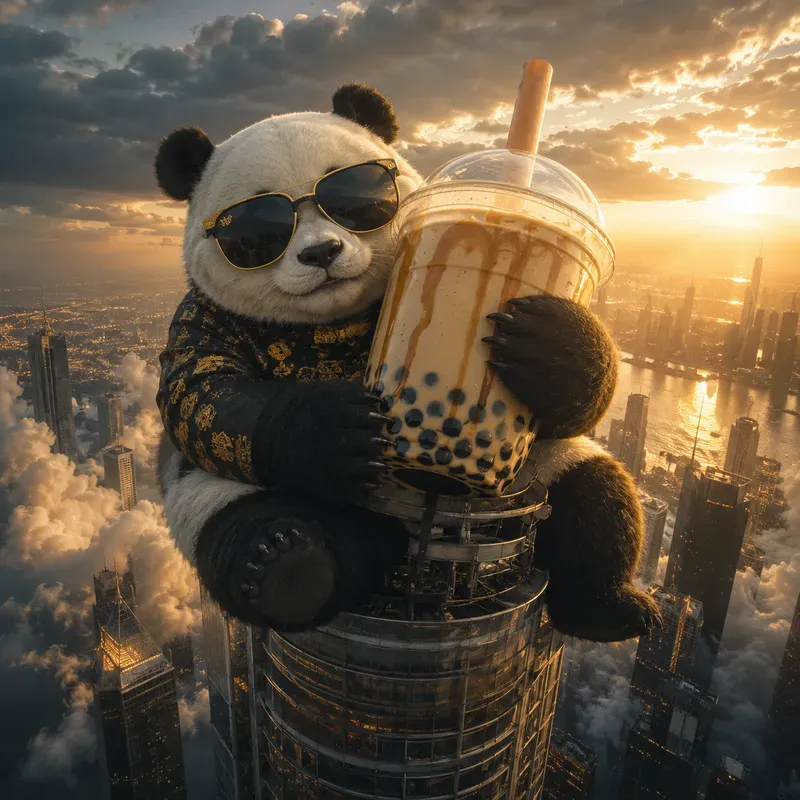 Epic Giant Character Cityscapes