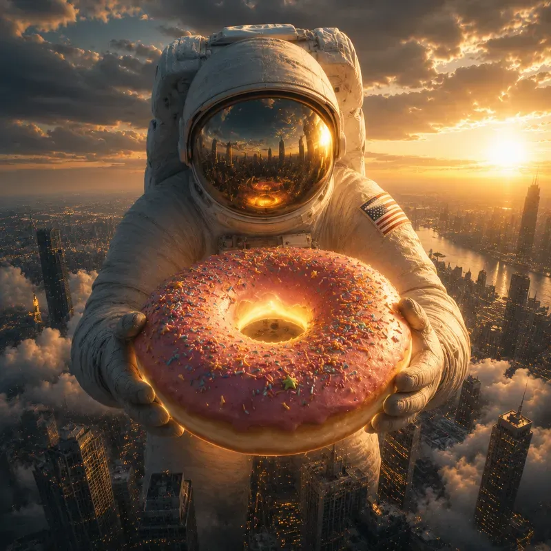 Epic Giant Character Cityscapes