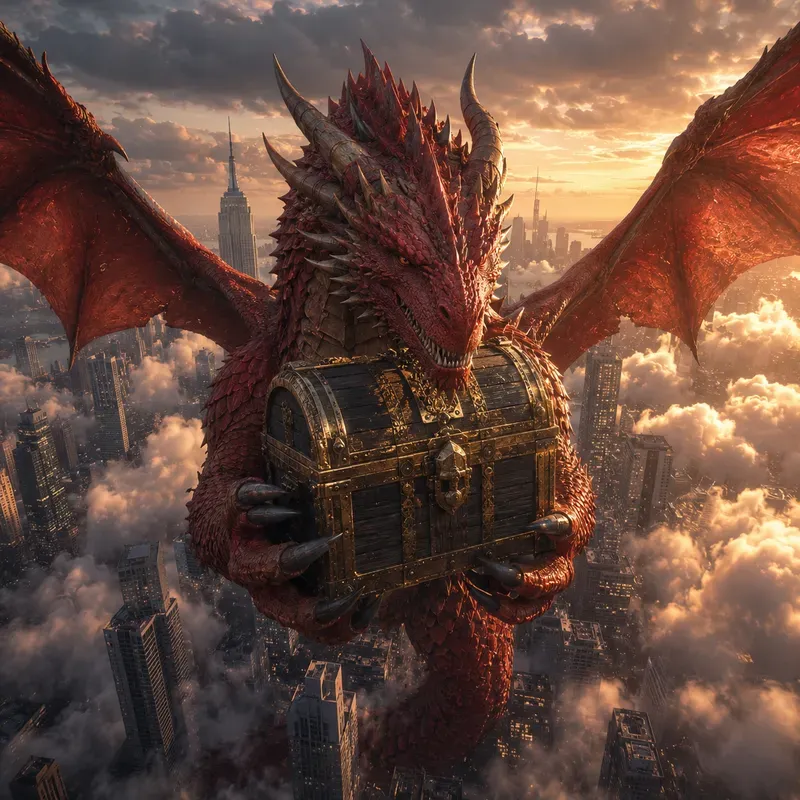 Epic Giant Character Cityscapes