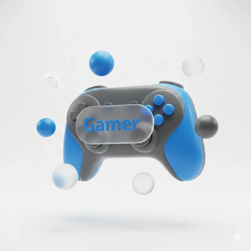 3D Claymorphism UI Assets