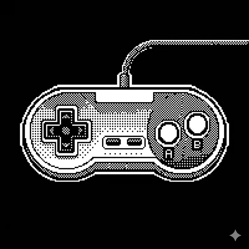 1bit Retro Pixel Art Icon Generator