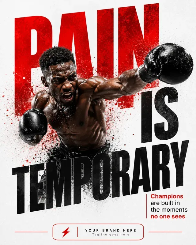 Bold Statement Motivation Posters