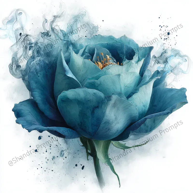 Watercolor Smoke Cliparts