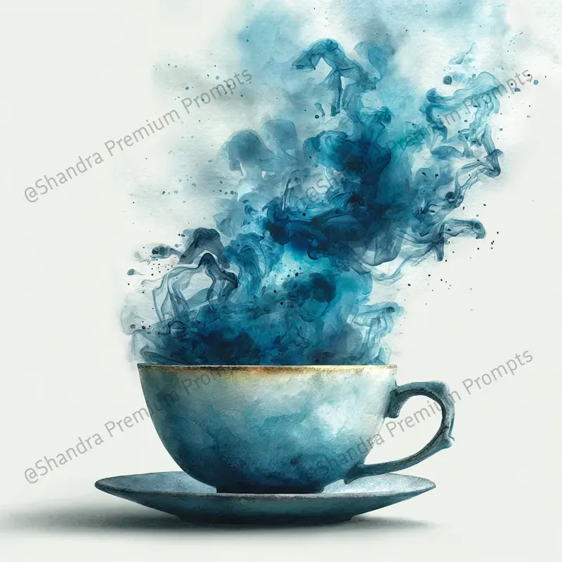 Watercolor Smoke Cliparts