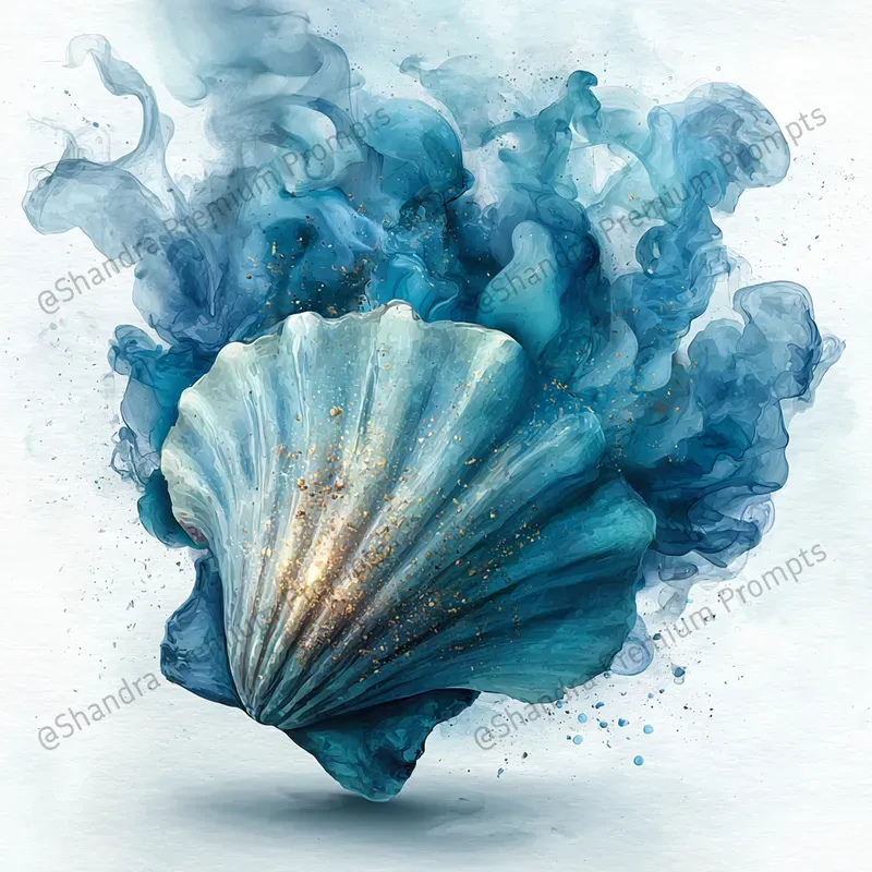 Watercolor Smoke Cliparts