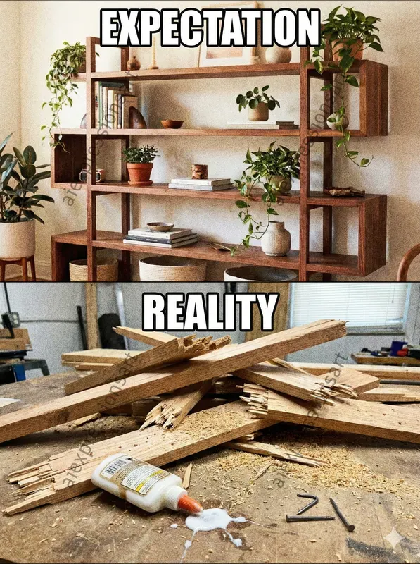 Expectation Vs Reality Memes