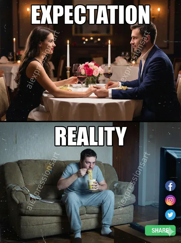 Expectation Vs Reality Memes