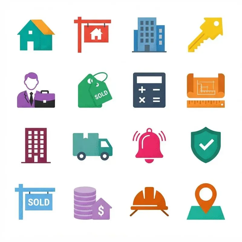 2D Neomemphis 16in1 Icon Grids