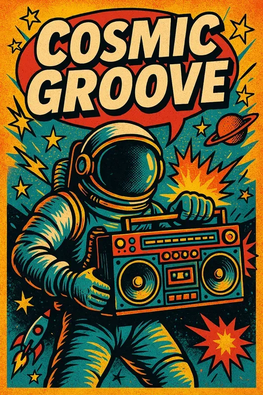 Bold Vintage Pop Art Posters