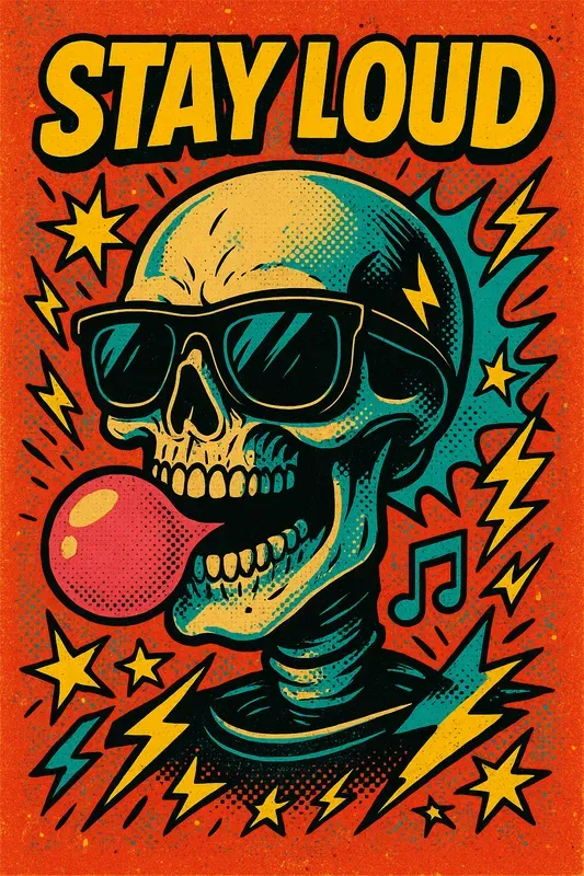 Bold Vintage Pop Art Posters
