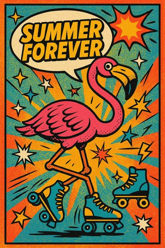 Bold Vintage Pop Art Posters