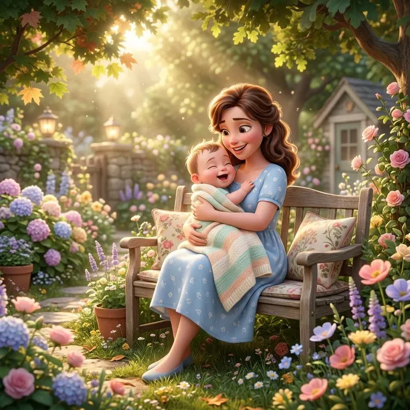 Magical Motherhood 3D Illustrations