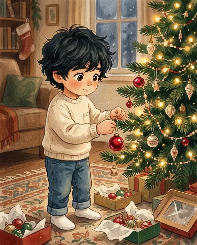 Christmas Storybook Illustrations