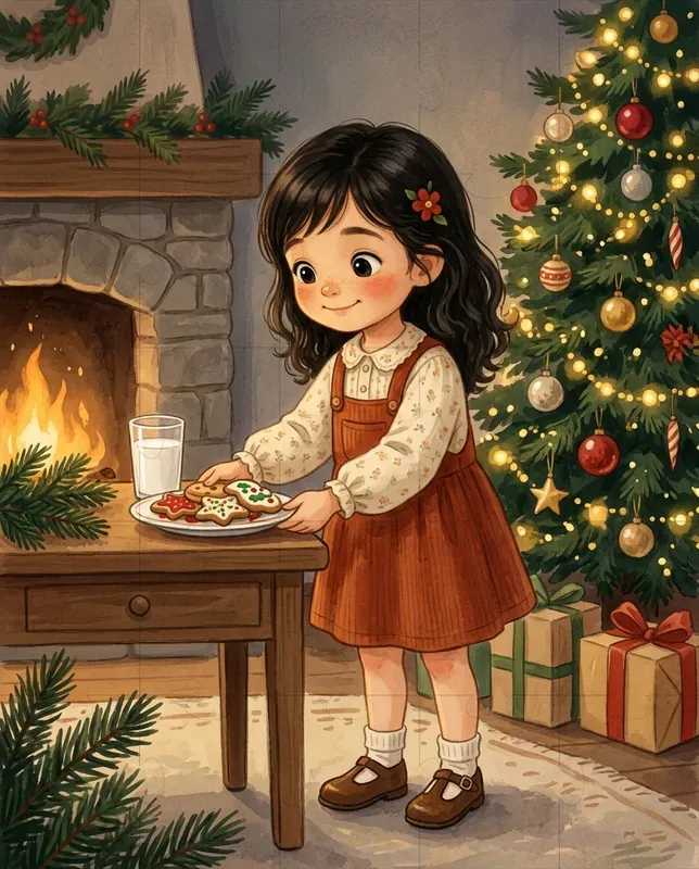 Christmas Storybook Illustrations