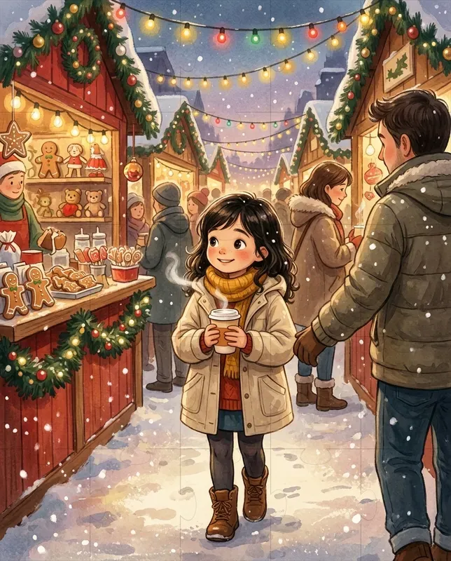 Christmas Storybook Illustrations