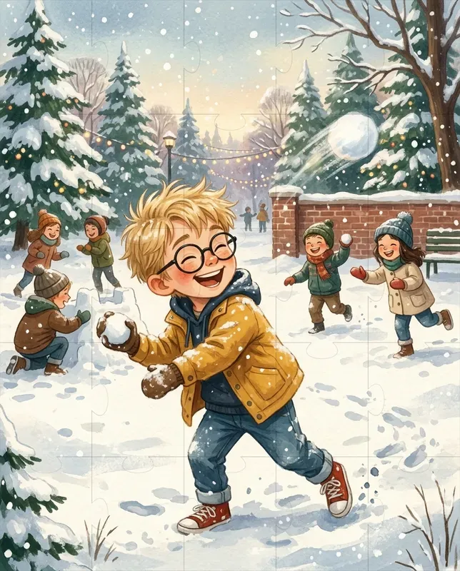 Christmas Storybook Illustrations