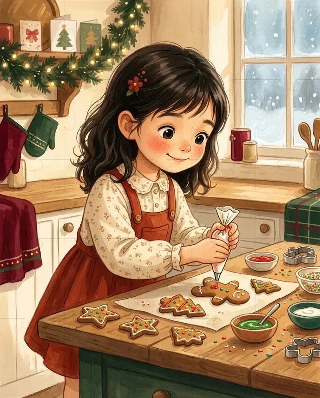 Christmas Storybook Illustrations