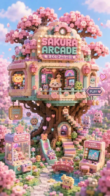 Pastel Brickverse Builders