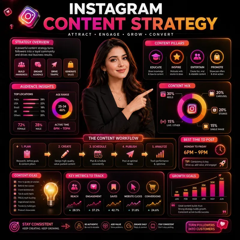 Neon Pinterest Infographic Kits