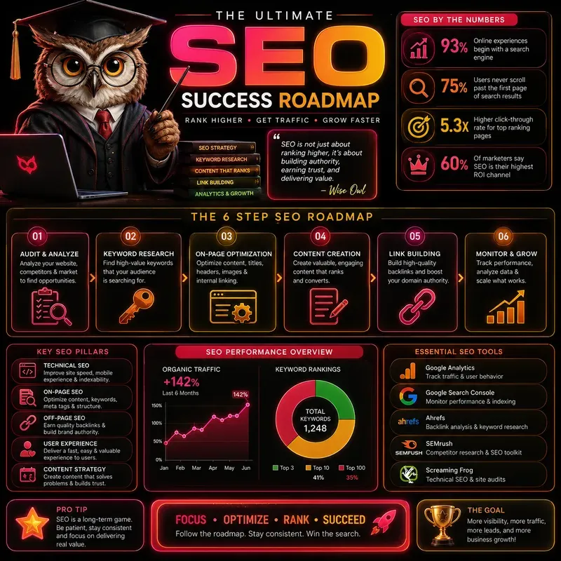 Neon Pinterest Infographic Kits