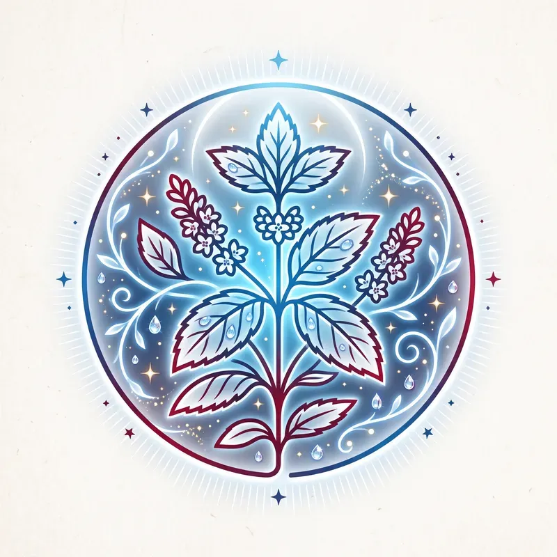 Modern Fantasy Magical Herb Emblems