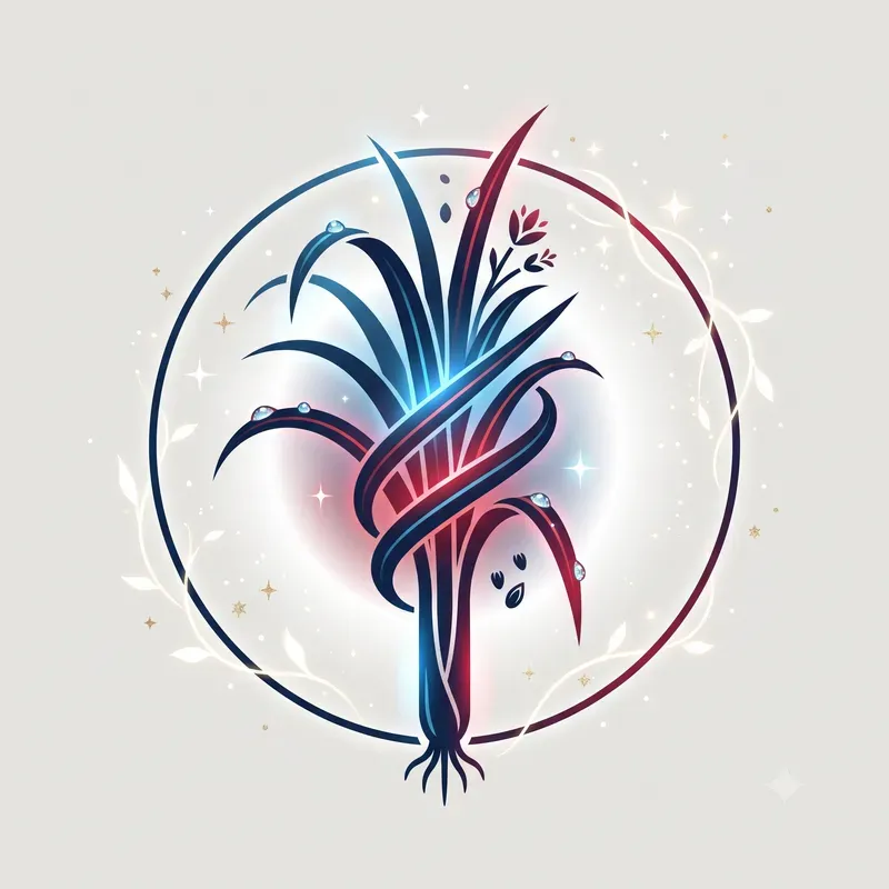 Modern Fantasy Magical Herb Emblems