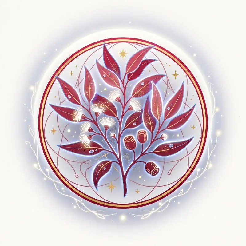 Modern Fantasy Magical Herb Emblems