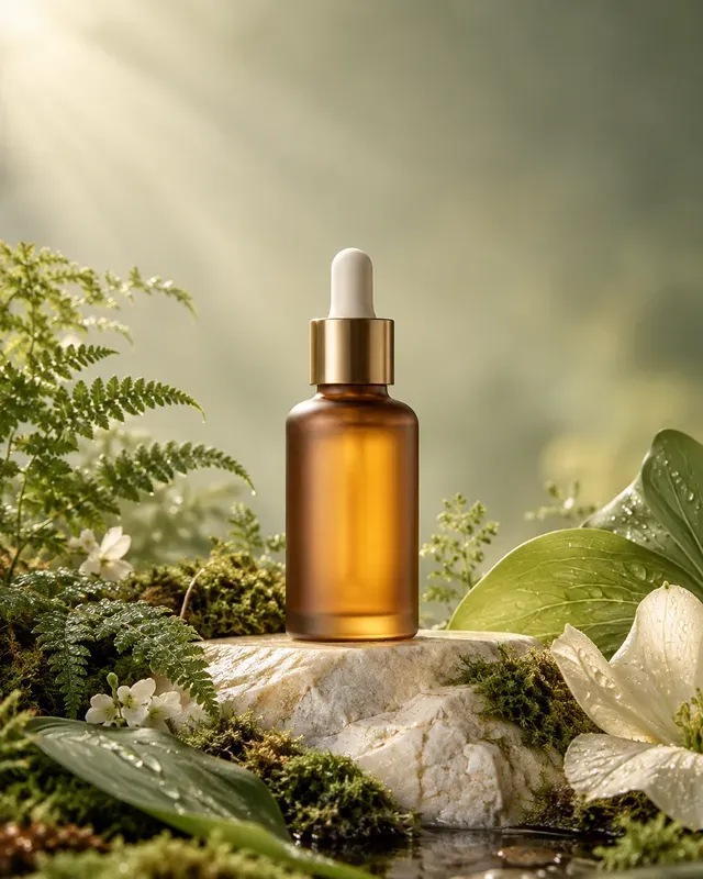 Botanical Product Ad Worlds